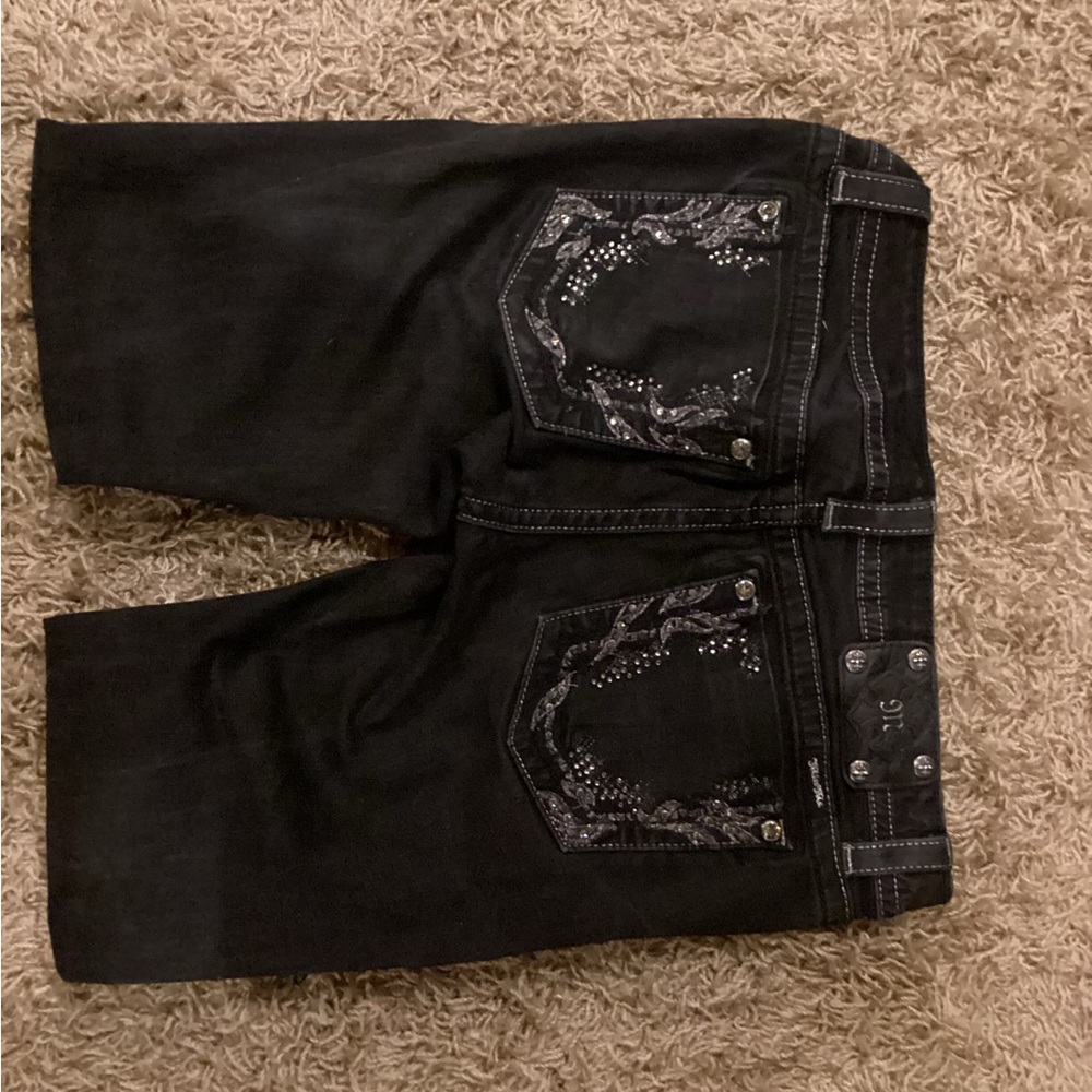 Miss me black skinny jeans 30